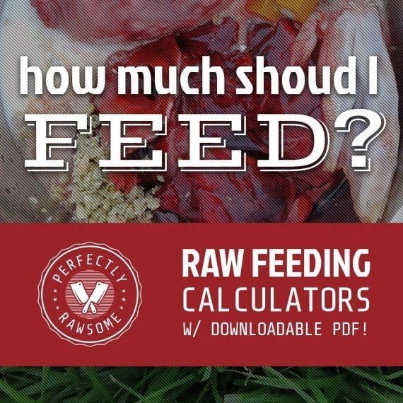 Calculators, PMR, BARF, Raw Meaty Bone Calculator for Dogs & Cats