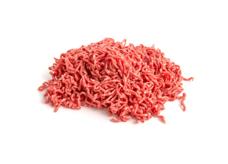 raw ground beef for cats