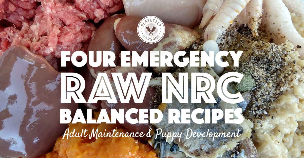 nrc balanced raw diet