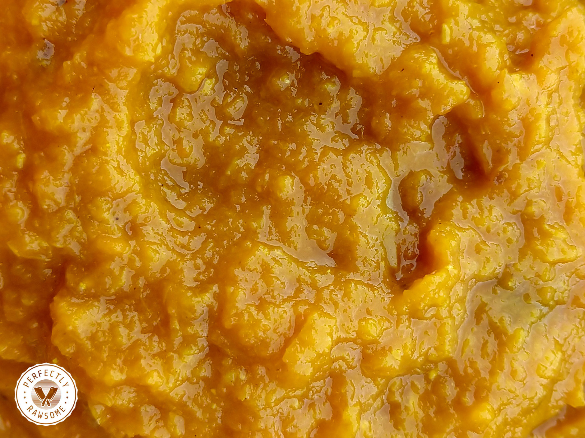 YellowOrange Antioxidant Vegetable Mash, Perfectly Rawsome Recipe