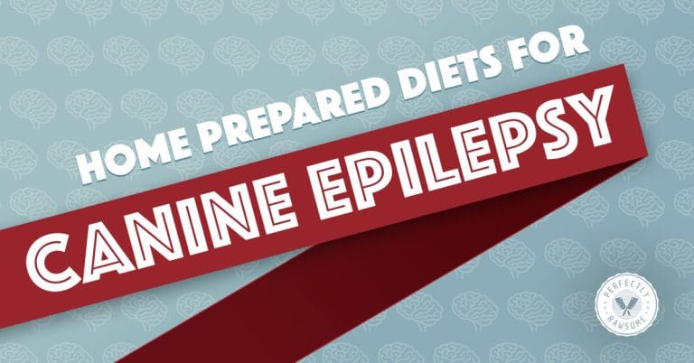 Home Prepared Diets for Canine Epilepsy - Perfectly Rawsome - Dog Food For Epilepsy And Nutrient Balancing